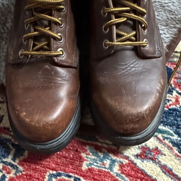 Red Wing Classic Brown Leather Boots women’s sz 8.5 - Picture 5 of 9